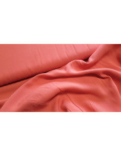Viscose unie corail 2
