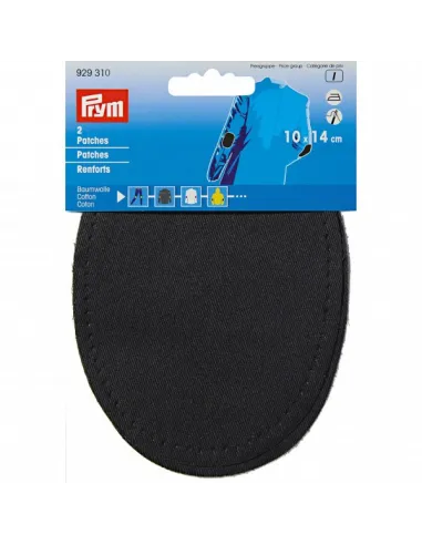 Renforts thermocollants Prym noir 10 x 14 cm | Zephyr Tissus