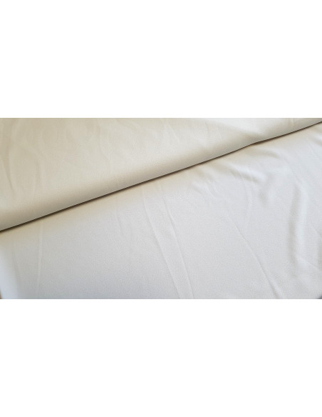 Crêpe léger uni écru