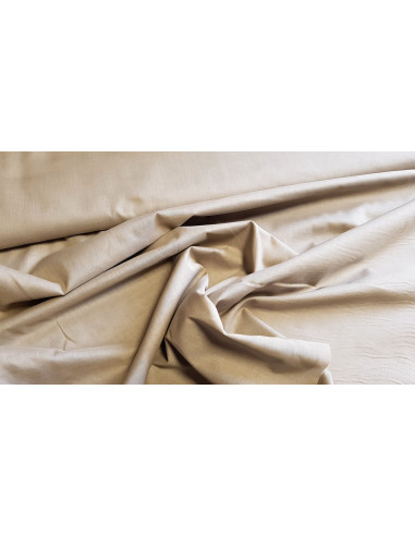 Voile de coton, taupe