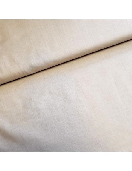 Tissu, Voile de Coton Uni, Taupe, Laize 140 cm, 100% Coton 98g/m²