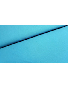 Crêpe léger uni bleu canard