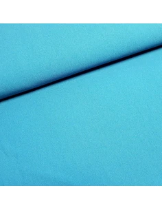 Tissu, Crêpe Léger Uni, Bleu Canard, Laize 147 cm, 100% Polyester 169g/m²