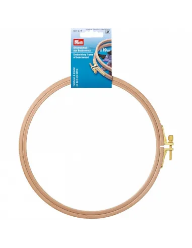 Tambour à broder Prym hêtre Ø 19 cm | Zephyr Tissus