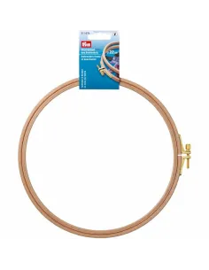 Tambour à broder Prym bois de hêtre Ø 22 cm | Zephyr Tissus