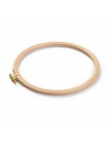 Tambour à broder Prym bois de hêtre Ø 22 cm | Zephyr Tissus