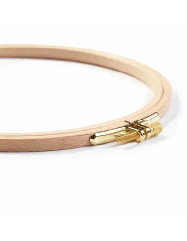 Tambour à broder Prym bois de hêtre Ø 22 cm | Zephyr Tissus
