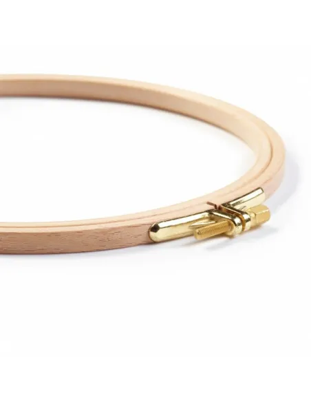 Tambour à broder Prym bois de hêtre Ø 22 cm | Zephyr Tissus
