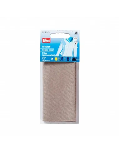 Pièce thermocollante Prym sergé gris 12x45 | Zephyr Tissus