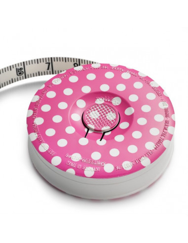 Centimètre enrouleur Prym Love, fuchsia, 150 cm