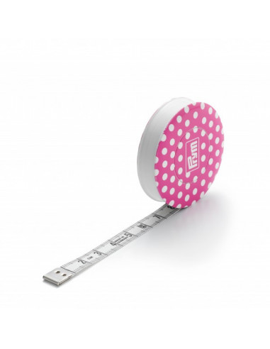Centimètre enrouleur Prym Love, fuchsia, 150 cm
