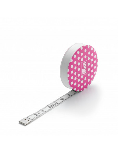 Centimètre enrouleur Prym Love, fuchsia, 150 cm