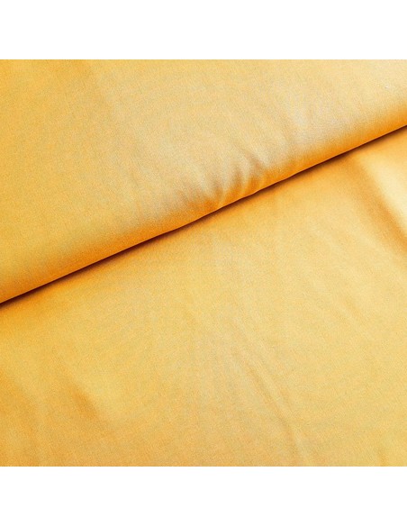 Tissu, Viscose Unie, Jaune Moutarde, Laize 145 cm, 100% Viscose 120g/m²