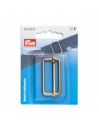 Boucle coulissante Prym Or 40 mm Métal | Zephyr Tissus