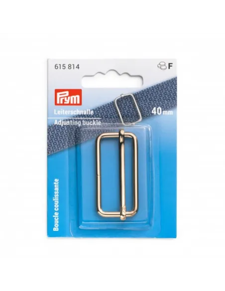 Boucle coulissante Prym Or 40 mm Métal | Zephyr Tissus