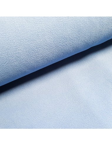 Tissu, Softshell Uni, Bleu Jeans, Laize 144 cm, 95% Polyester 5% Spandex