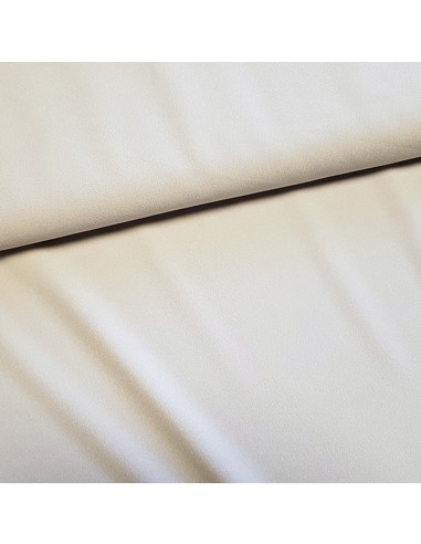 Tissu, Crêpe Léger Uni, Gris Clair, Laize 147 cm, 100% Polyester 169g/m²