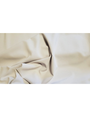 Crêpe léger uni, gris clair