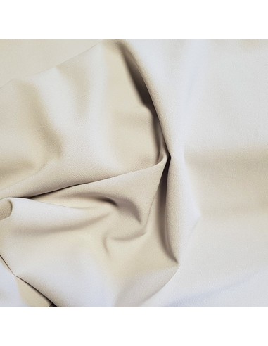 Tissu, Crêpe Léger Uni, Gris Clair, Laize 147 cm, 100% Polyester 169g/m²