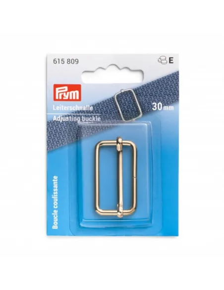 Boucle coulissante Prym 30 mm Or pour sacs | Zephyr Tissus