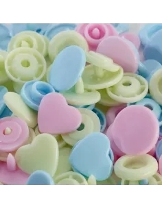 Boutons pression Color Snaps cœur, Prym Love | Zephyr Tissus 2