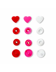 Boutons pression Prym Love cœur 12,4 mm | Zephyr Tissus 2