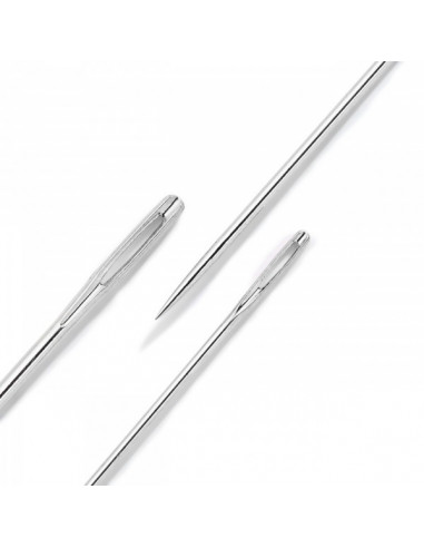 Aiguilles à broder fines « Crewel », No. 3-9, assorties