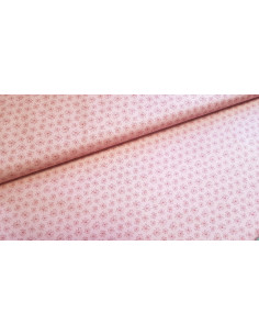 Popeline coton fleuri