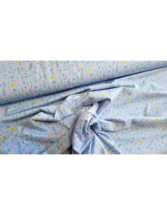 Jersey coton fleuri 2