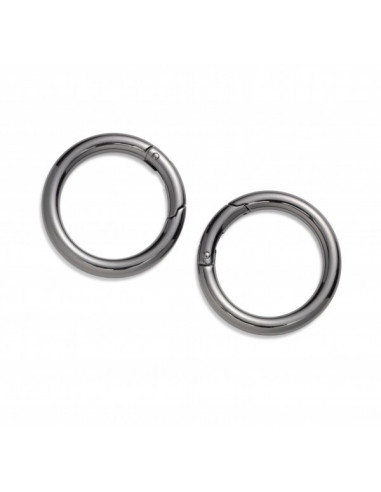 Anneaux pour sacs, 35mm, brun brillant