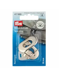 Tourniquet pour sac Prym argenté | Zephyr Tissus