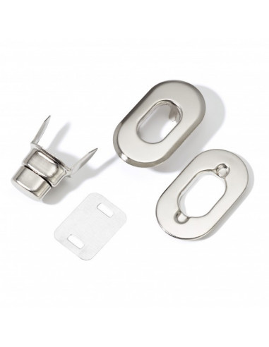 Tourniquet pour sacs à main, argenté