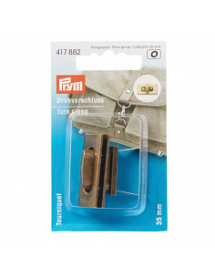 Tourniquet pour sacs à main, laiton antique, brossé