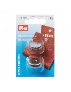 Fermoir magnétique Prym 19 mm argenté | Zephyr Tissus