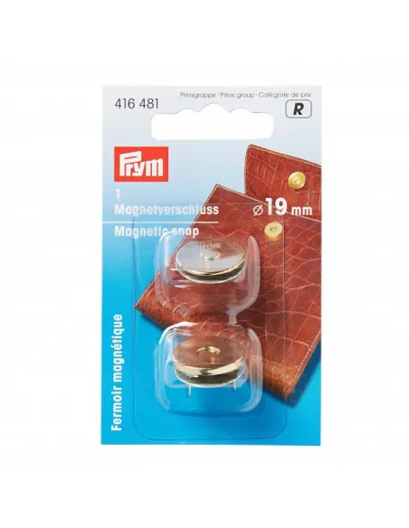 Fermoir magnétique Prym doré 19 mm | Zephyr Tissus