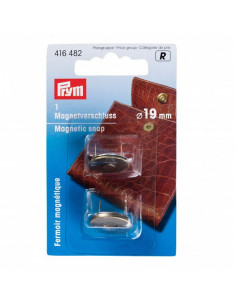 Fermoir magnétique, 19mm, laiton antique