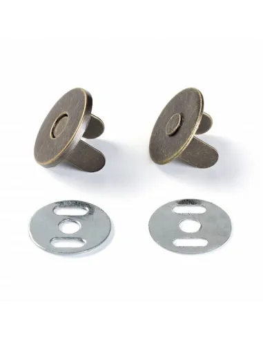 Fermoir magnétique Prym 19 mm laiton antique | Zephyr Tissus