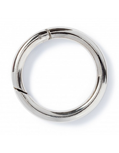 Anneaux pour sacs, 35mm, argenté