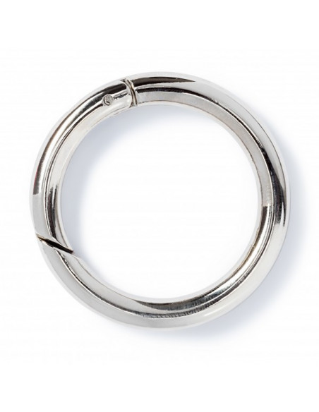 Anneaux pour sacs, 35mm, argenté