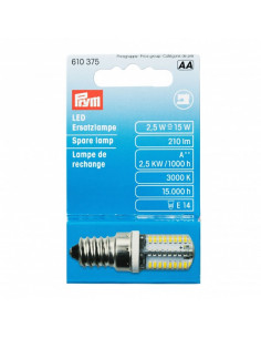 Ampoule de rechange LED pour machines à coudre, pas de vis