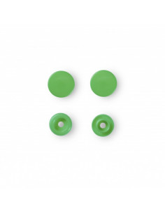 Boutons pression sans couture « Color Snaps », rond, 12,4mm, vert clair 2