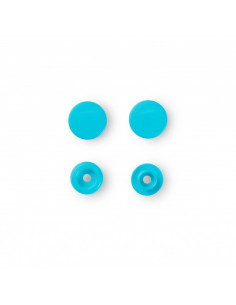 Boutons pression sans couture « Color Snaps », rond, 12,4mm, turquoise 2