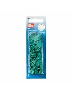 Boutons pression Color Snaps Prym vert | Zephyr Tissus