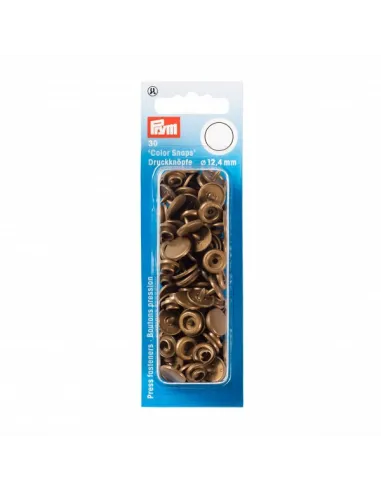 Boutons pression Color Snaps Prym, or | Zephyr Tissus
