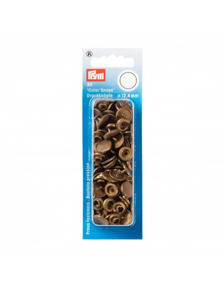 Boutons pression Color Snaps Prym, or | Zephyr Tissus