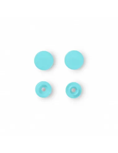 Boutons pression Color Snaps Prym, turquoise | Zephyr Tissus