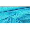 Dentelle stretch bleue turquoise