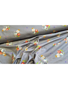 Jersey coton chat royal 2