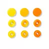 Bouton pression Color Snaps, Prym Love, 12,4mm, jaune