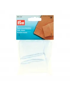 Poignets tricotés Prym Blanc 100% Polyester | Zephyr Tissus